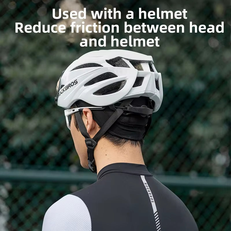 Cycling Cap Breathable Quick-Drying Helmet Hat Inner Cap UPF50 Sun Protection Sports Running Cap Summer Motorcycle Hats