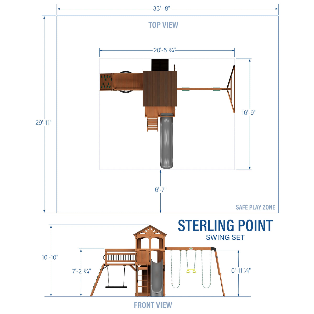 Sterling Point Swing Set