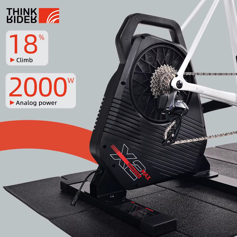 X2Max Smart Bike Trainer MTB Road Bicycle Built-In Power Meter Home Trainer