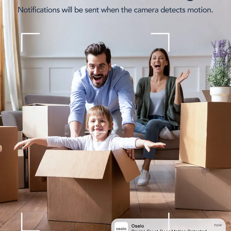 GNCC Quad HD 2K Wired Indoor Wifi Camera Digital - 360° View, 10X Zoom, Day/Night Vision, 2-Way Audio, Motion Detection, 2.4G Wifi, Local Sd/Cloud Storage, AC Power (100-240V), Works with Alexa & Google Home (Baby Monitor)