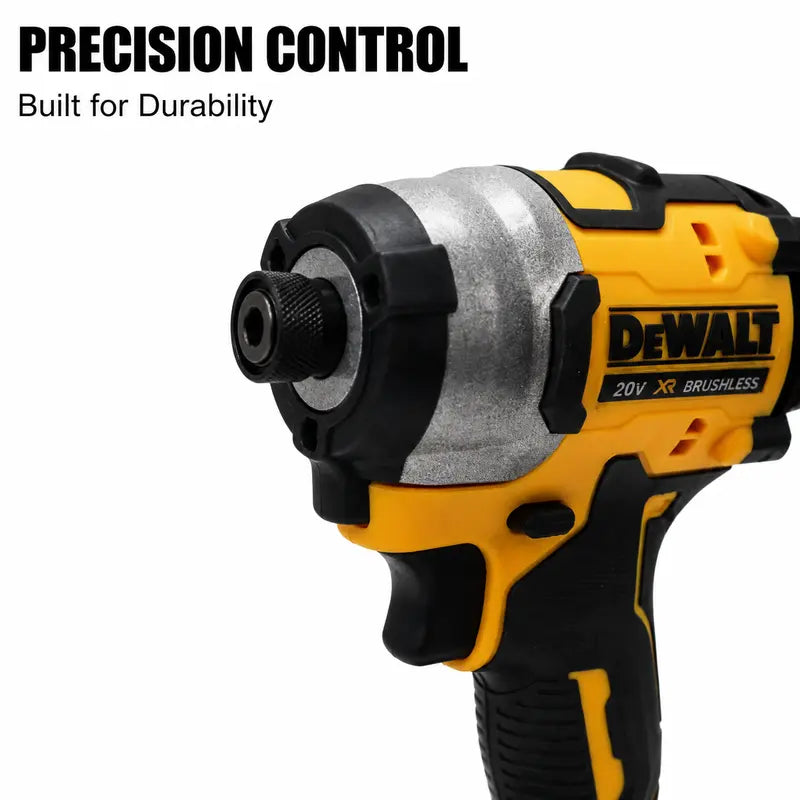 DEWALT DCF850 Impact Driver & DCF805 Hammer Drill Cordless Combo Set - High Torque, Dual Adjustable Variable Speeds, Lithium-Ion Heavy-Duty Power Tools with Charger for Construction Professionals