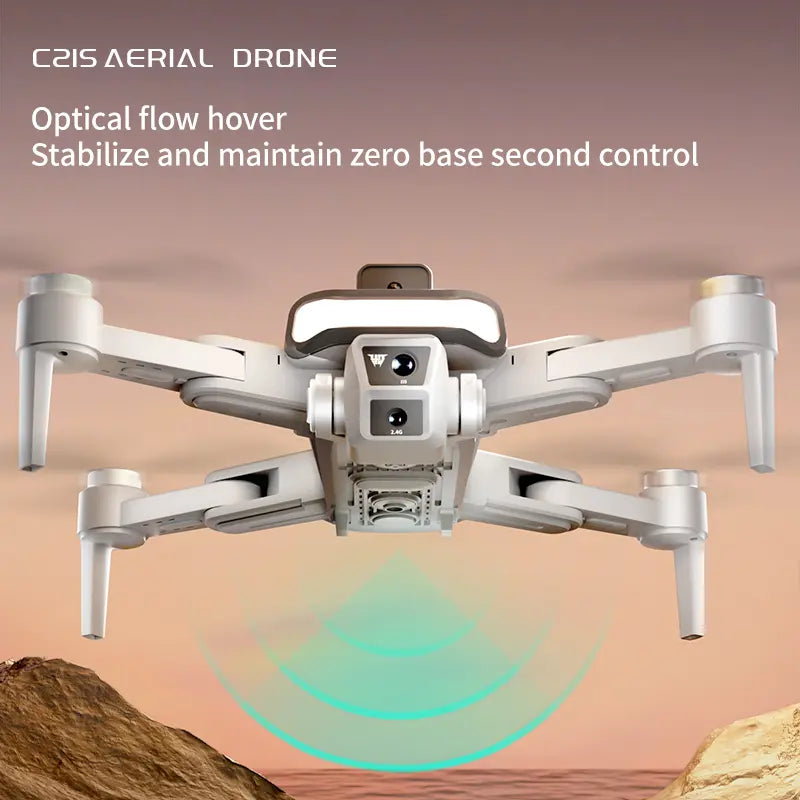 C21S Ultra 2026 Foldable GPS Drone, 4K UHD EIS Camera, 5G FPV, GPS Auto Return, Intelligent Obstacle Avoidance, Optical Flow Hover, 360° Flip, Dual Batteries – Easy-To-Fly Drone for Beginners & Adults