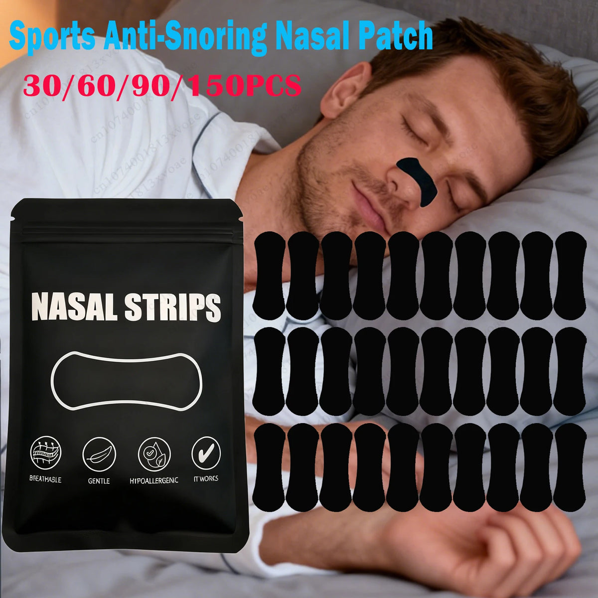 Revolutionary Anti-Snoring Nose Strips for Enhanced Breathing and Better Sleep
