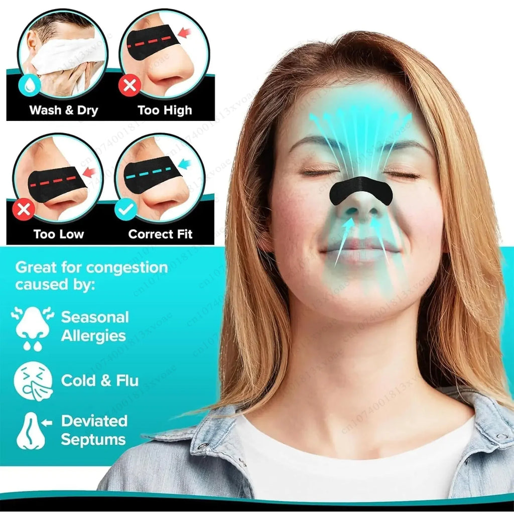 Revolutionary Anti-Snoring Nose Strips for Enhanced Breathing and Better Sleep