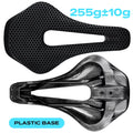 RYET 3D Printed Bicycle Saddle Ultralight Carbon Fiber Hollow Comfortable Breathable MTB Gravel Road Bike Cycling Seat Parts