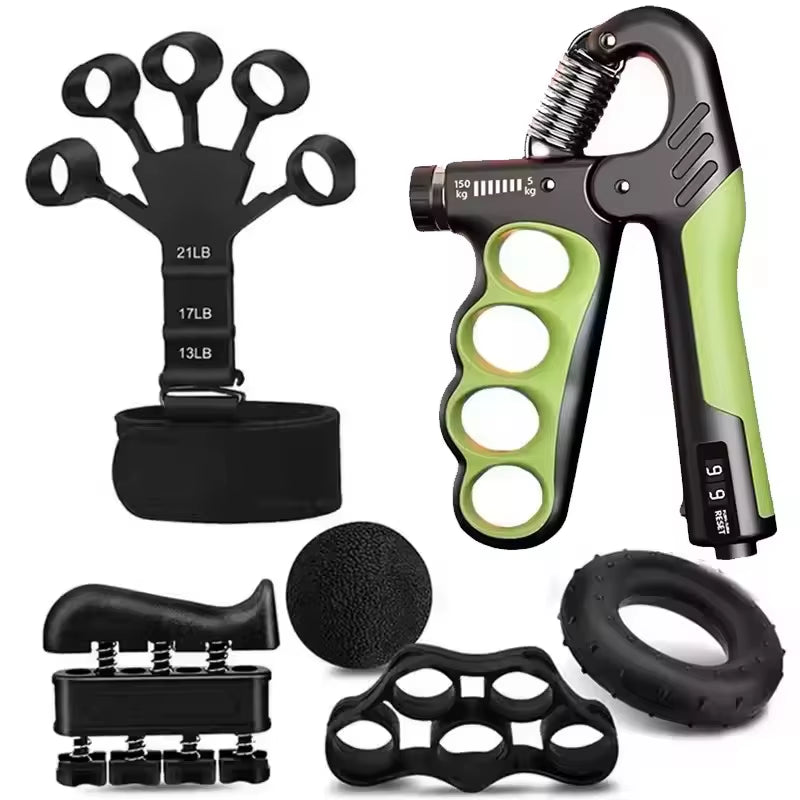 New 5-100 KG Grip Strength Trainer Wrist Expander Adjustable Resistance Fitness Gym Training Hand Gripper for Muscle Building
