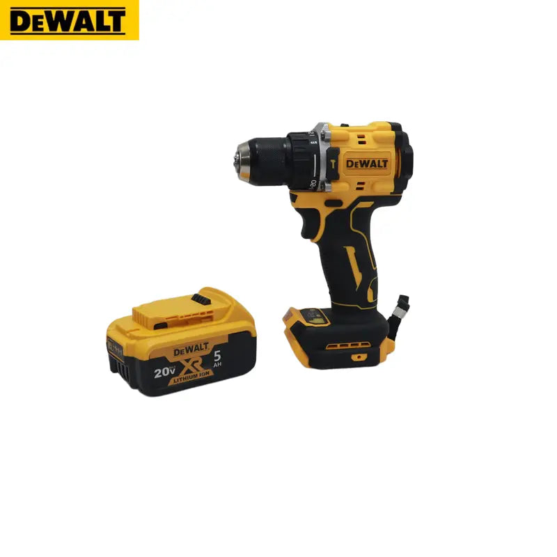 DEWALT DCF850 Impact Driver & DCF805 Hammer Drill Cordless Combo Set - High Torque, Dual Adjustable Variable Speeds, Lithium-Ion Heavy-Duty Power Tools with Charger for Construction Professionals