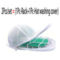 2Pcs/Set Hat Washing Set, Baseball Duckbill Cap, Washing and Sun Drying Integrated, Non Deformed Machine Wash Protective Rack
